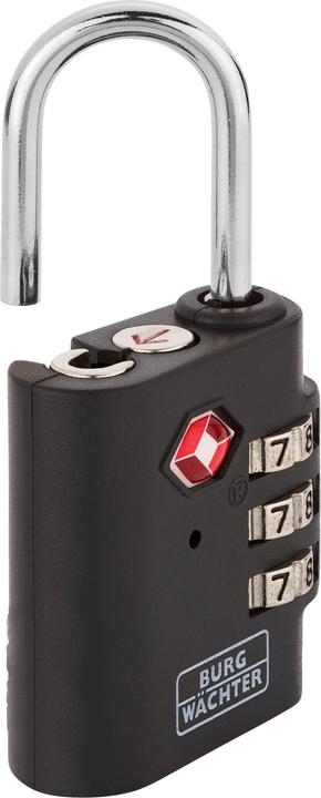 Produktbild Burg Wächter Zahlen-Vorhangschloss TSA 77 30 SB