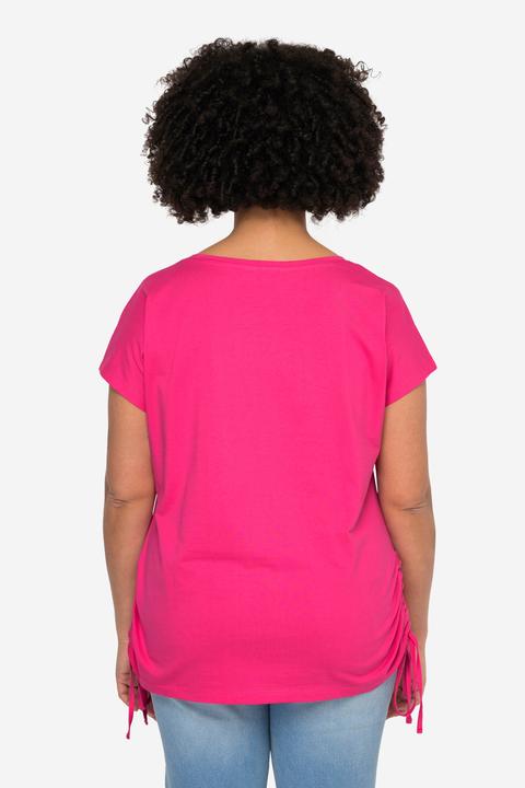 Produktbild Angel of Style T-Shirt, oversized, Rundhals, seitliche Raffungen (58)