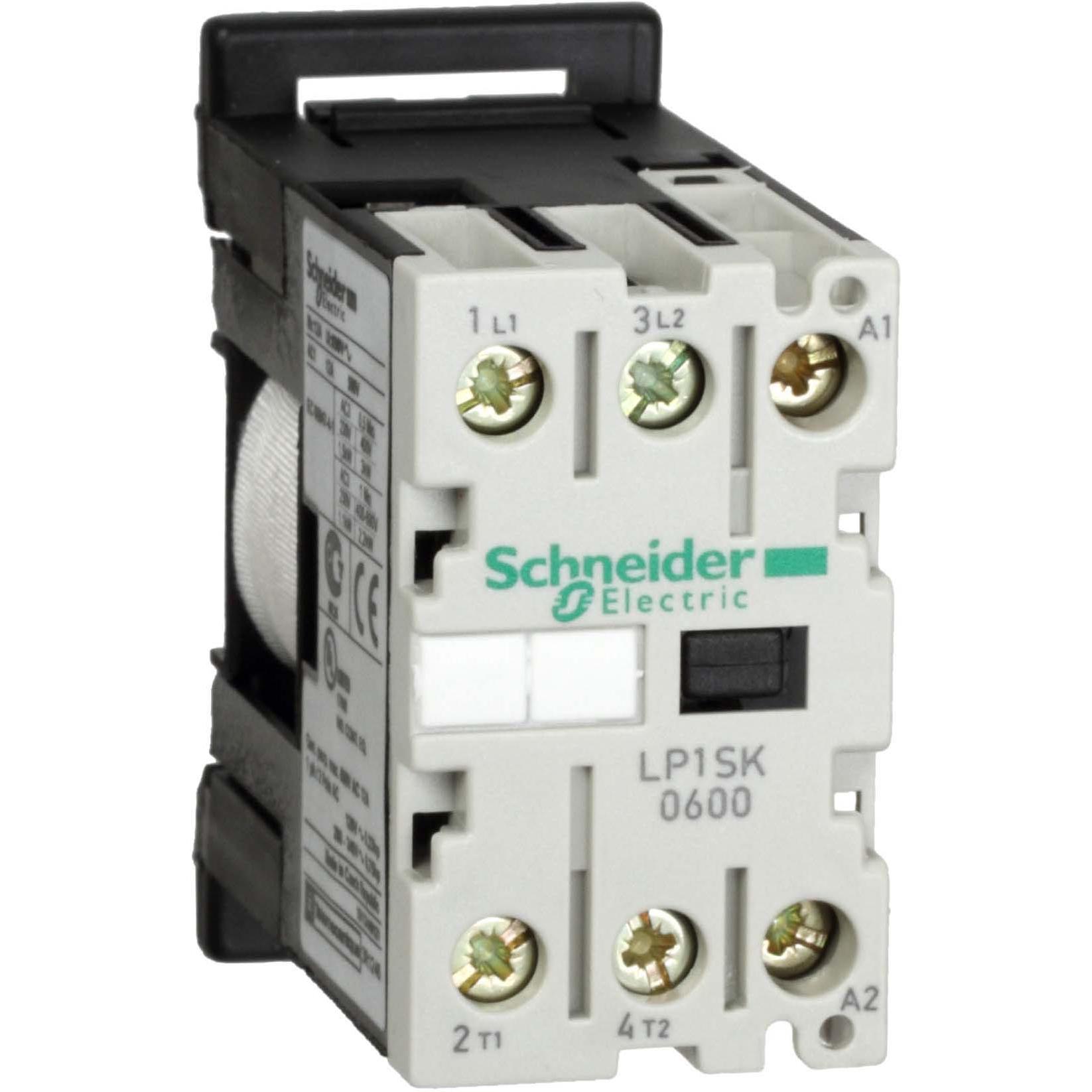 Schneider Electric Mini-Schütz,LP1SK, 2-polig,12Vdc, 1,1 kW, Relais