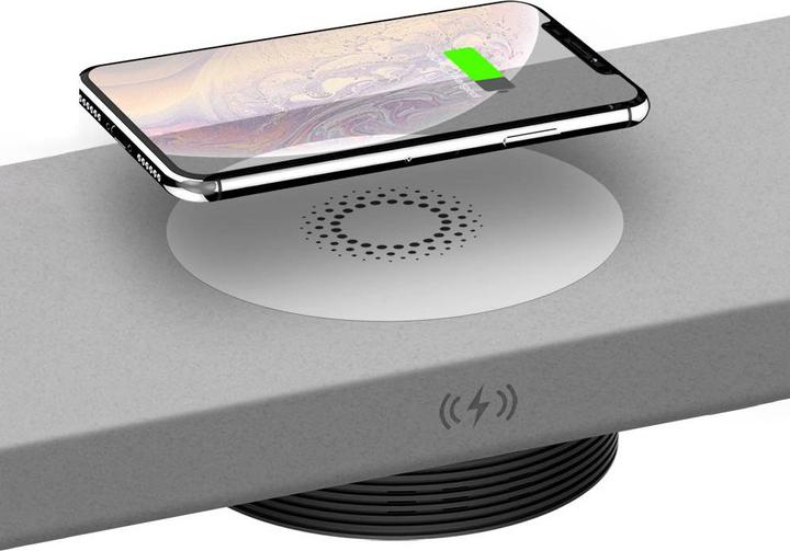 Immagine prodotto PhoneLook M1 Caricabatterie wireless Qi a lungo raggio per il sottotavolo