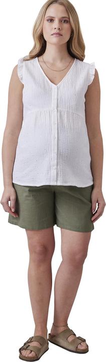 Produktbild Vertbaudet Umstands-Shorts in Leinen-Optik (34)