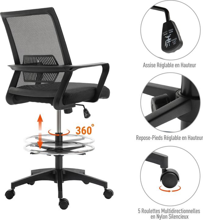 Image du produit Vinsetto fauteuil de bureau