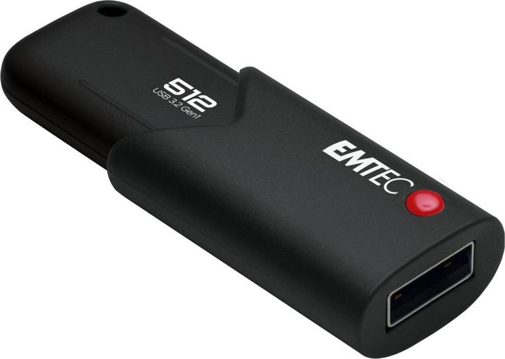 Actual product image Emtec B120 Click Secure (512 GB, USB-A)