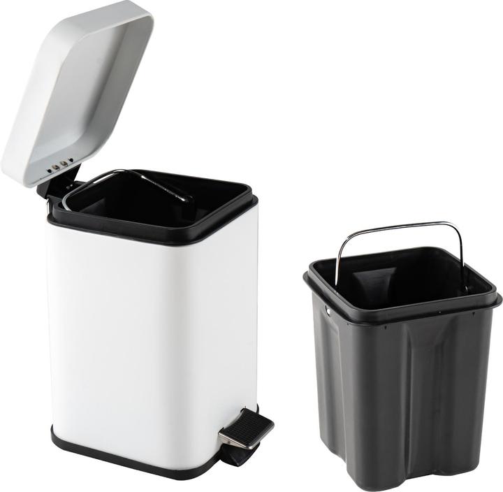 Immagine prodotto HTI-Living Abfalleimer mit Soft-Close Deckel Eckig 3 Liter Jannik (3 l)