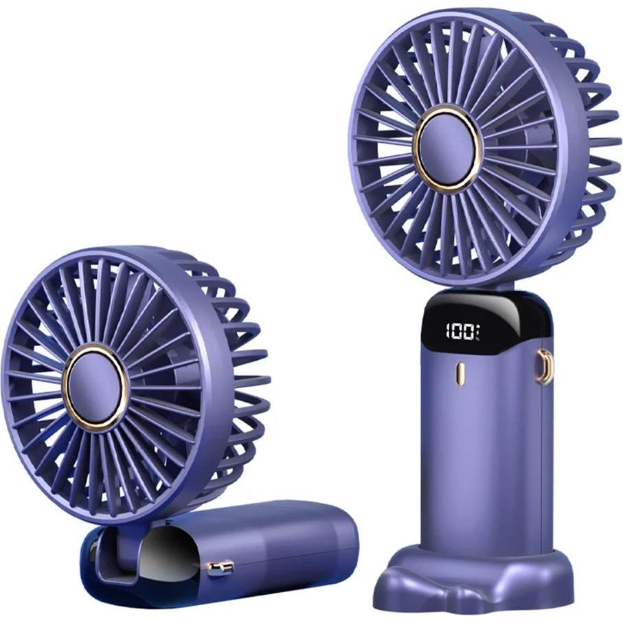 Techsuit Handheld Fan (N15), Ventilatore, Viola
