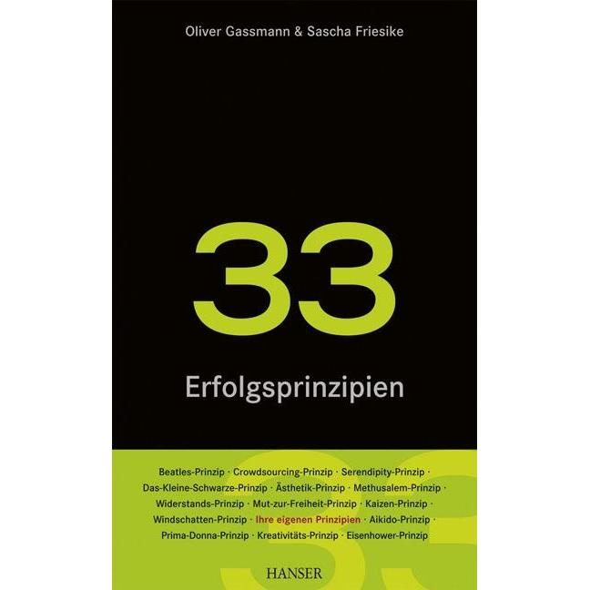 Thumbnail - 33 Erfolgsprinzipien der Innovation, Fachbücher von Oliver Gassmann