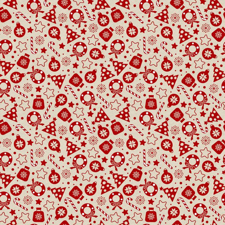 Immagine prodotto VBS Motivo in tessuto di lino "Timeless", larghezza 140 cm, venduto al metro