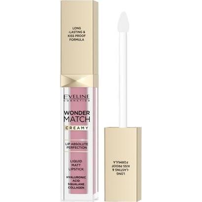 Eveline, Lippenstift + Lipgloss, Wonder Match Matte Liquid Lipstick 01 - 68ml (01 - 68ml)