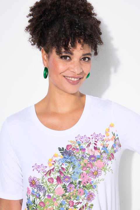 Produktbild Miamoda T-Shirt, A-Linie, Blumen-Motiv (44)