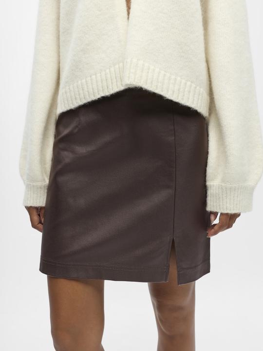 Produktbild Object PU-beschichteter Minirock (34)