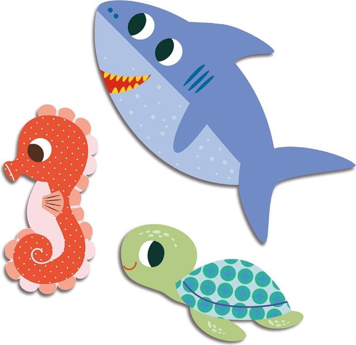 Actual product image Djeco Small sea creatures