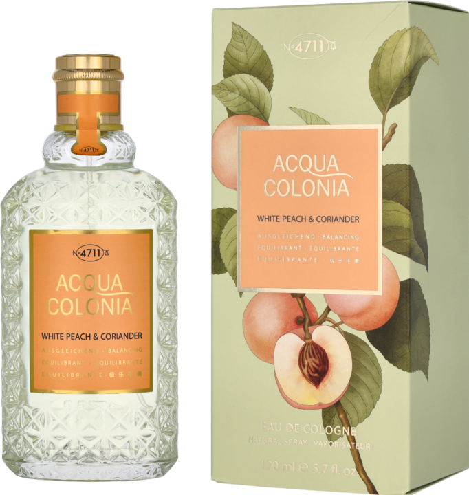 Produktbild Acqua Colonia 4711 White Peach & Coriander (Eau de cologne, 170 ml)