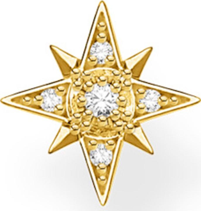 Image du produit Thomas Sabo Boucles d'oreilles (pièce unique) (Plaqué or, Avec pierre(s), Argent 925)