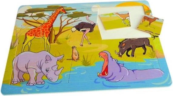 Pilch Safari-Puzzle – 20 Teile (20 Teile)