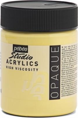 Produktbild Pebeo Studio Acrylics feine Acrylfarben (Neapelgelb Imit, 500 ml)
