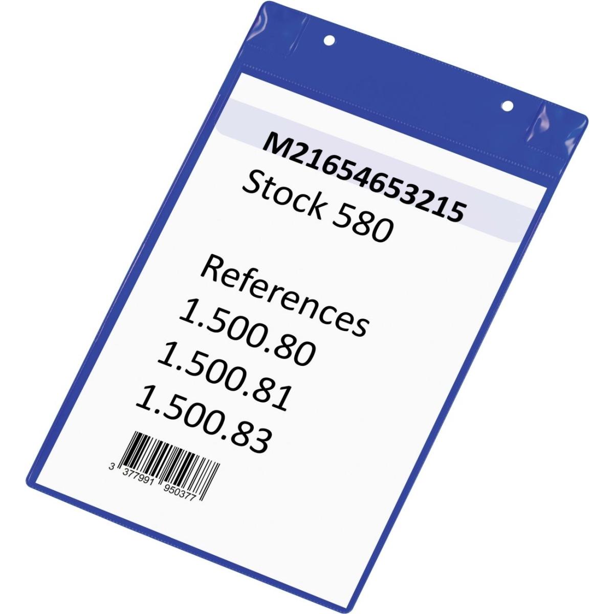 Tarifold, Informationsschild, Kennzeichnungstasche Neodym 170141 A4XL bl 5 St./Pack.
