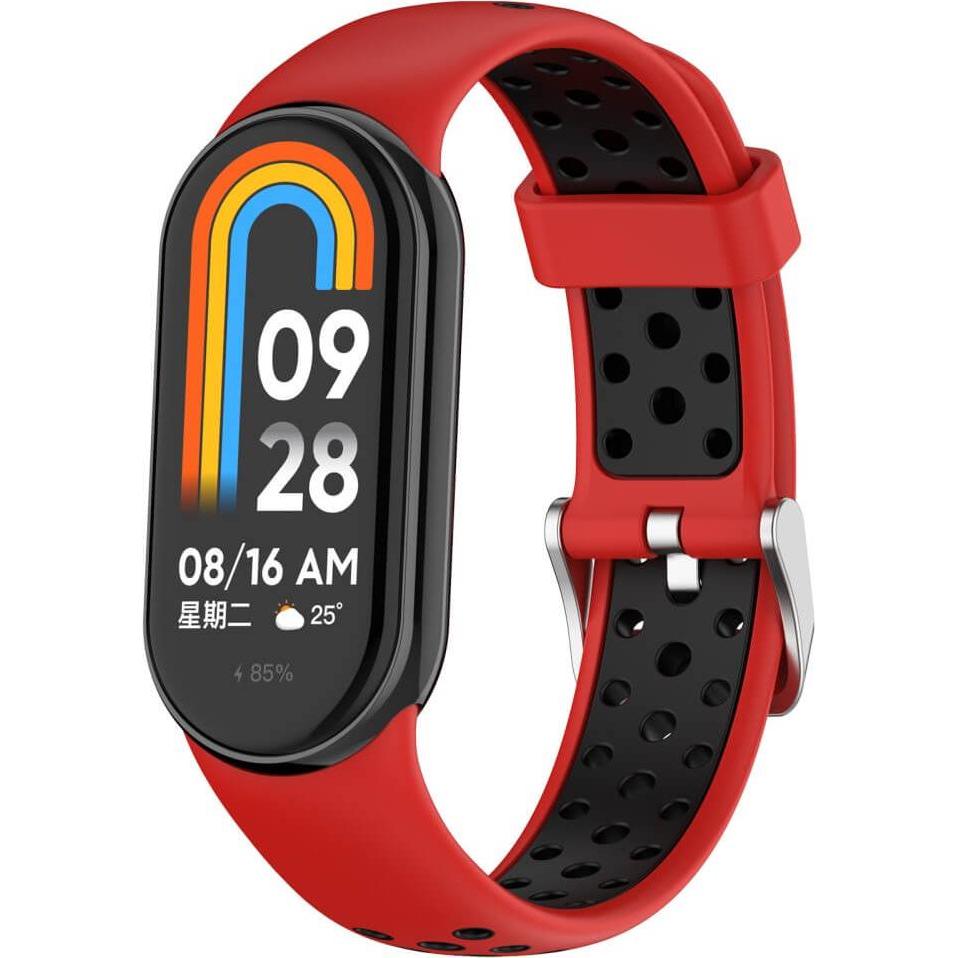 Cover-Discount Xiaomi Smart Band 9 / 8 - Silikon Sportarmband Ersatzband (Silikon, Xiaomi Smart Band 9), Uhrenarmband, R...
