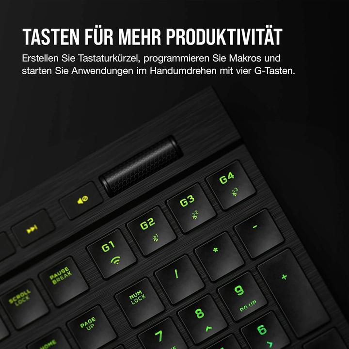 Actual product image Corsair K100 Air (Germany, Cable, Wireless)