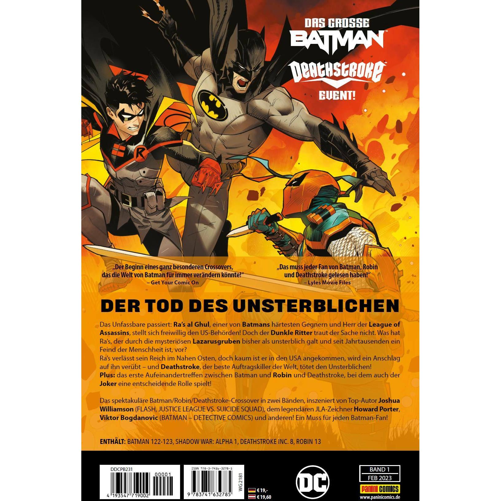 Thumbnail - Batman: Shadow War, Belletristik von Joshua Williamson, Howard Porter, Trevor Hairsine, Roger Cruz, Paolo Pantalena, Vik...
