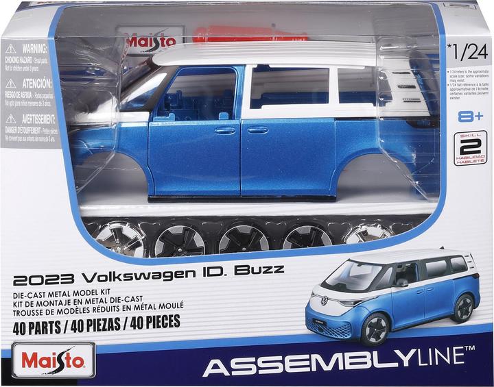 Produktbild Maisto Kit 1/24 Volkswagen ID Buzz blau