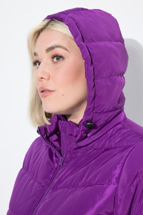 Produktbild Ulla Popken HYPRAR Steppjacke, Kapuze, wasserabweisend (54)