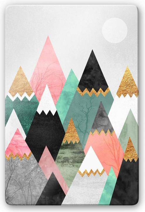 Produktbild Trenddeko Bunte Berge (40 x 60 cm)
