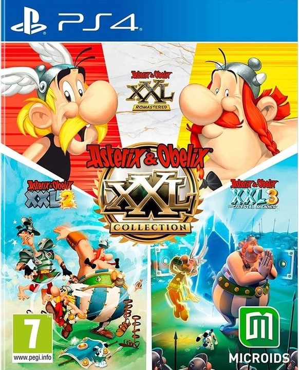 Actual product image Microids ASTERIX & OBELIX - COLLECTION (XXL 1/2/3) (PS4)