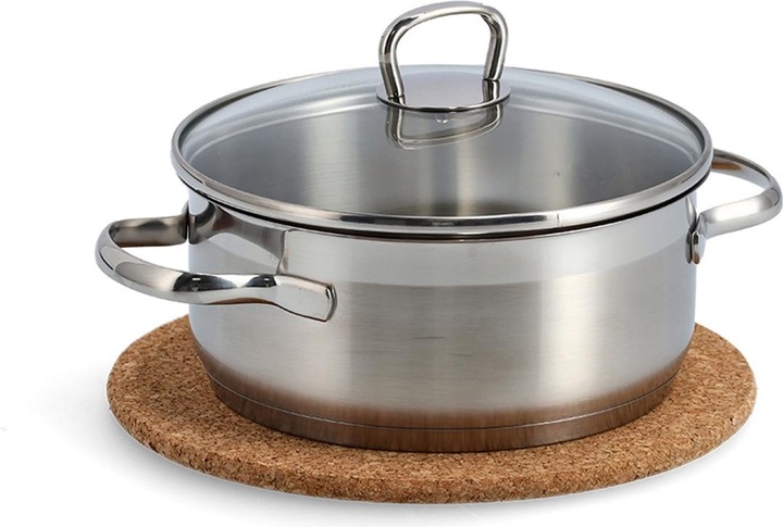 Immagine prodotto Zeller Present Sottobicchiere di sughero (1 x, Pan coaster)