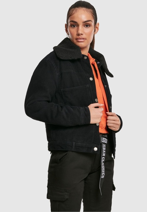 Image du produit Urban Classics Ladies Oversized Corduroy Sherpa Jacket (XXL)