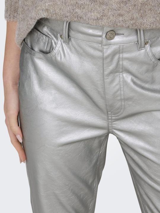 Produktbild Only ONLEMILY Gerade geschnitten Hose in Lederoptik Hose in Lederoptik (XL)