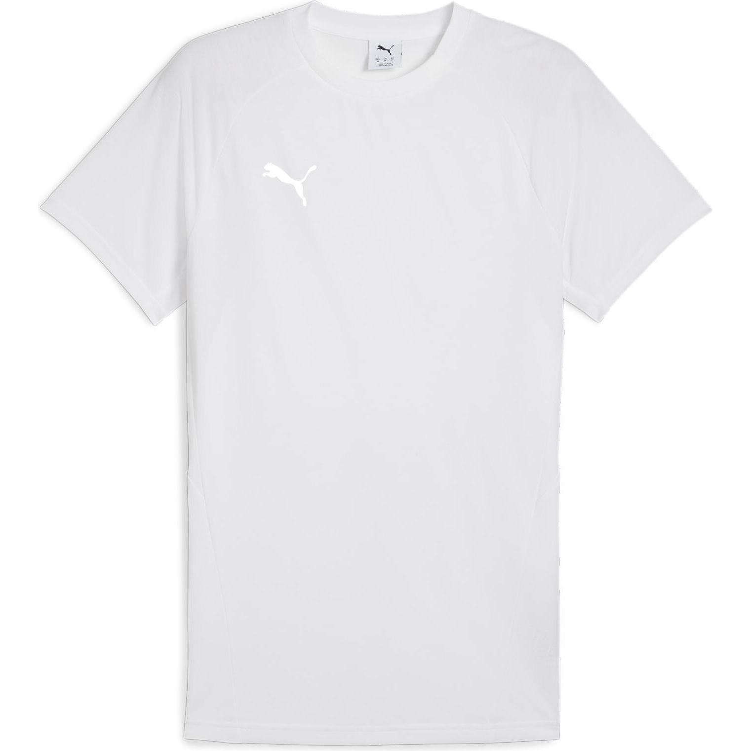 Thumbnail - Puma, Herren, Sportshirt, teamEVOSTRIPE Tee (S), Weiss, S
