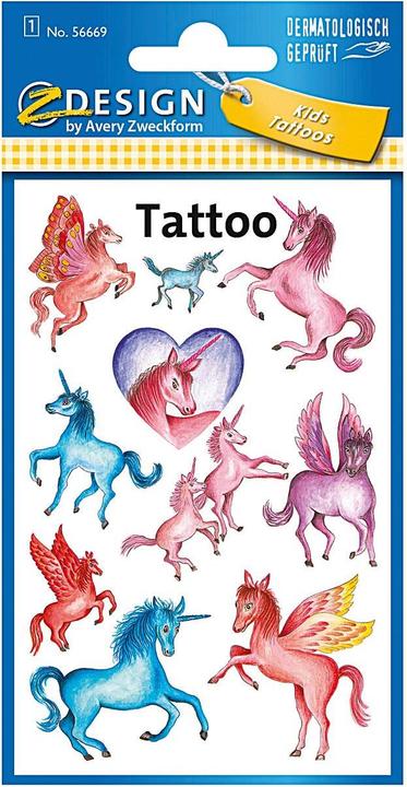 Produktbild Z-Design Tattoo Pegasus (10 Sticker)