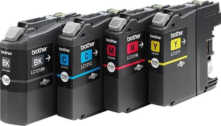 Actual product image Brother LC-121VALBP Multipack (C, FC, M, Y)
