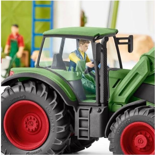 Actual product image Schleich Tractor with trailer