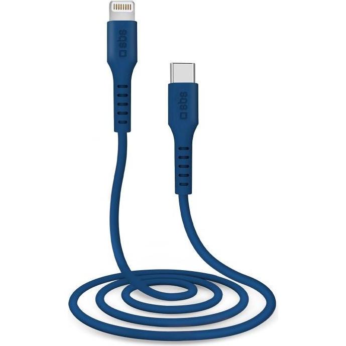 Thumbnail - SBS Daten- und Ladekabel Lightning - Typ C (1 m, USB 3.2 Gen 1), USB Kabel