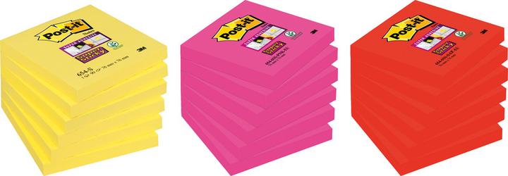 Actual product image Post-it Super Sticky Sticky Notes (76 x 76 mm)