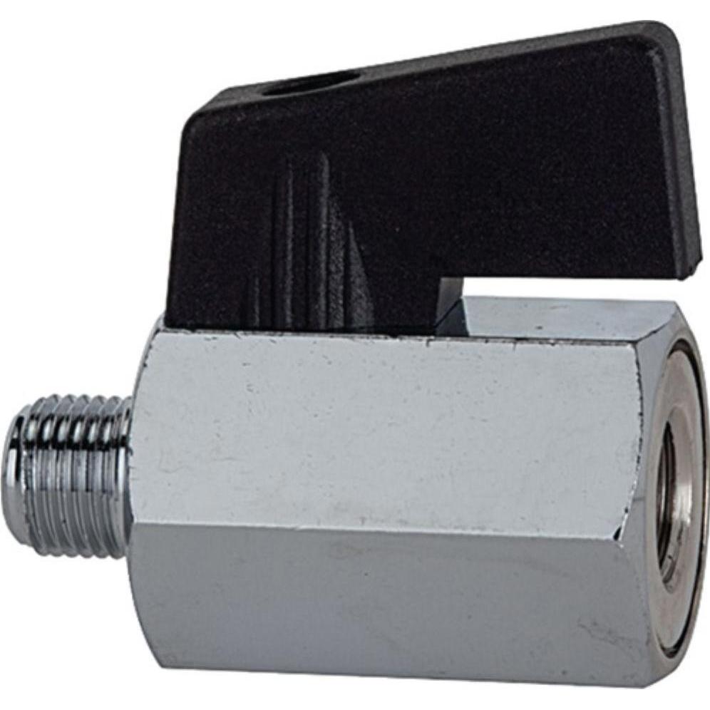 Riegler, Schlauchanschluss + Schlauchverbinder, Mini-Kugelhahn 20,95 mm G 1/2 ″ Innen-/Aussengewinde