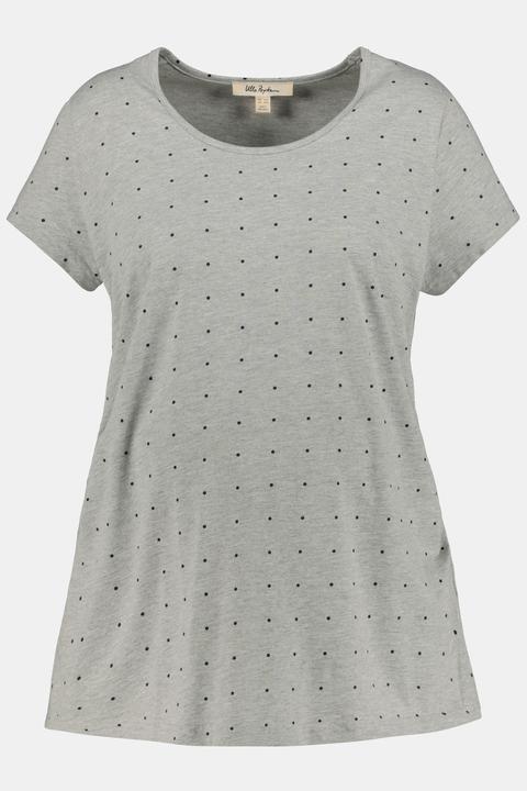 Produktbild Ulla Popken Bellieva-T-Shirts, 2er-Pack, Kurzarm, seitl. Raffung, GOTS (58)