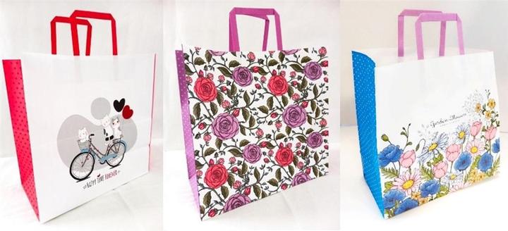 Produktbild Fresh KRAFT weisse Tasche 320x300x150