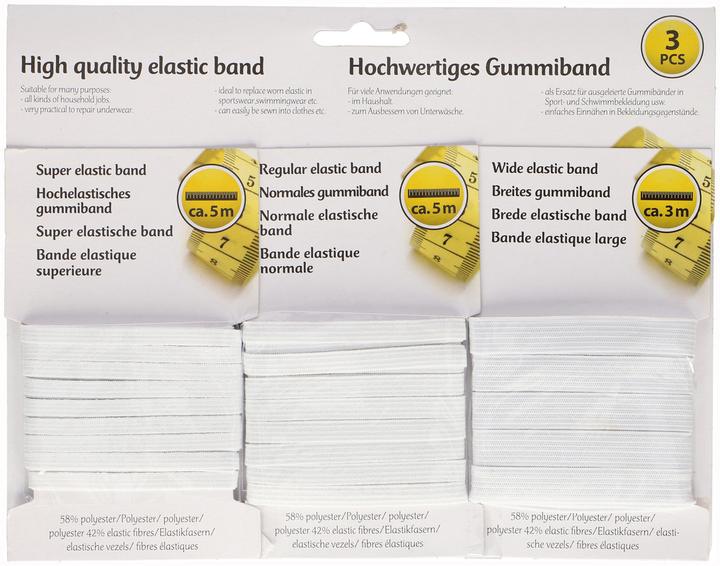 Produktbild Elastic band 3pcs 2x5m 1x3m (3 Stk.)