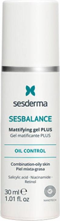 Actual product image Sesderma SESBALANCE sebum-regulating gel plus 30 ml (30 ml, Face gel)