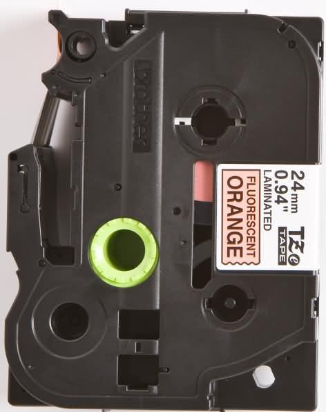 Produktbild Brother TZB51 24 Schwarz AUF Orange (2.40 cm, Orange, Schwarz)