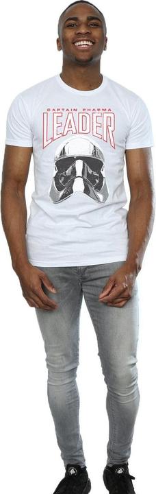 Actual product image Star Wars Mens The Last Jedi Leader Helmet T-Shirt (M)