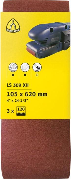 Actual product image Klingspor LS 309 XH SB-packed - Planing belts 100 x 610 mm (40)