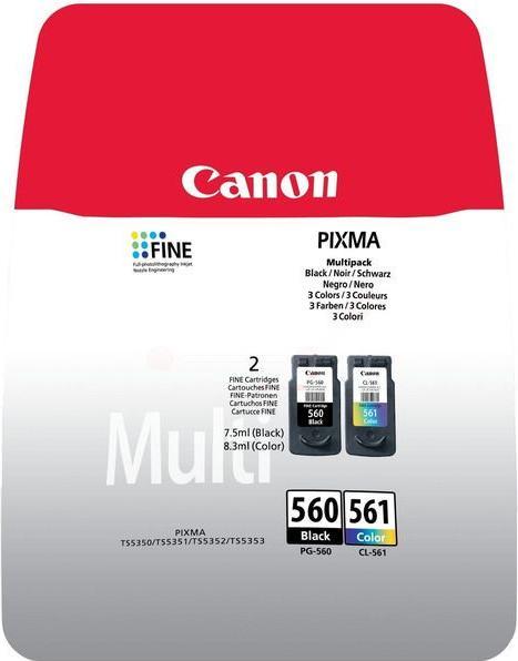 Actual product image Canon PG-560/CL-561 Multipack (FC, Color)
