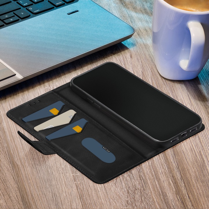 Produktbild Mobilize Portemonnaie aus Leder (Apple iPhone 8, Apple iPhone 7, Apple iPhone 6, Apple iPhone 6s, Apple iPhone SE (2nd Gen), Apple iPhone SE (3rd Gen))