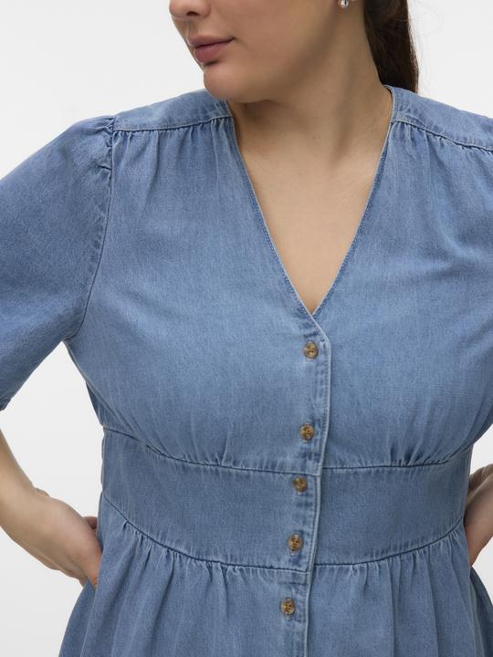 Image du produit Vero Moda VMCMELANEY Midikleid Jeanskleid (54)