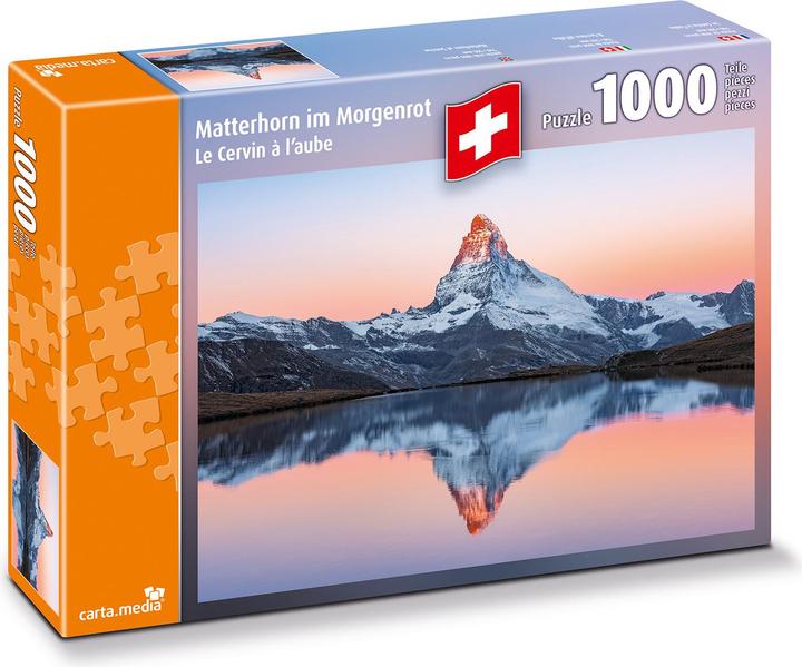 Image du produit Le Cervin à l'aube (1000 pièces)
