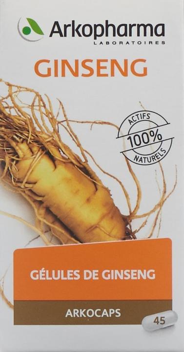Actual product image Arkopharma Arkocaps Ginseng Kapseln (45 Piece, Capsules, 45 g)