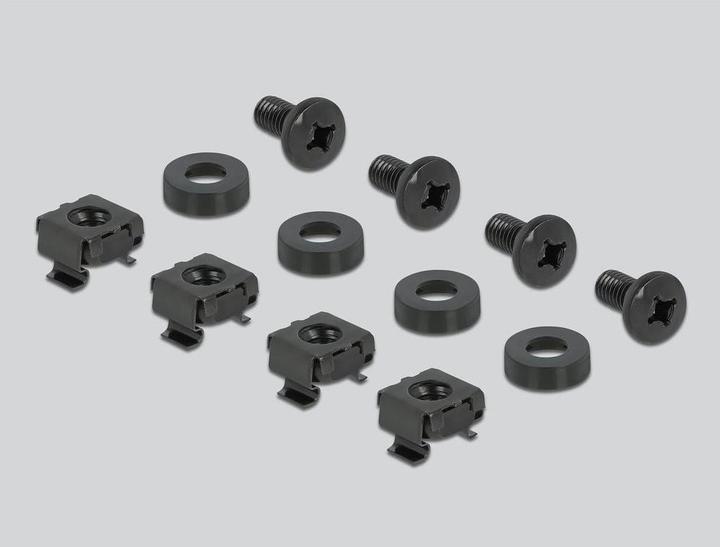 Image du produit Delock 10? Panneau pour armoire réseau avec fentes d'aération horizontales 1 UH noir